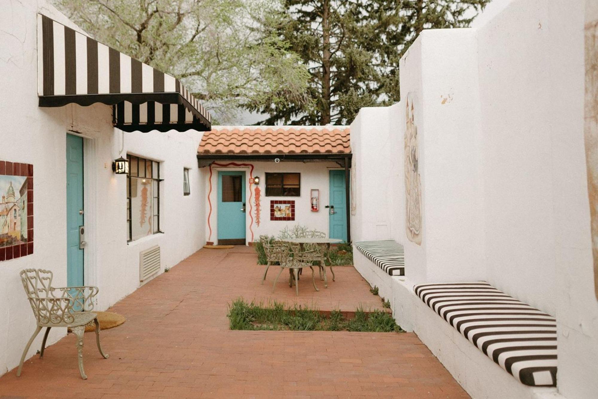 El Rey Court Hotel Santa Fe Eksteriør billede